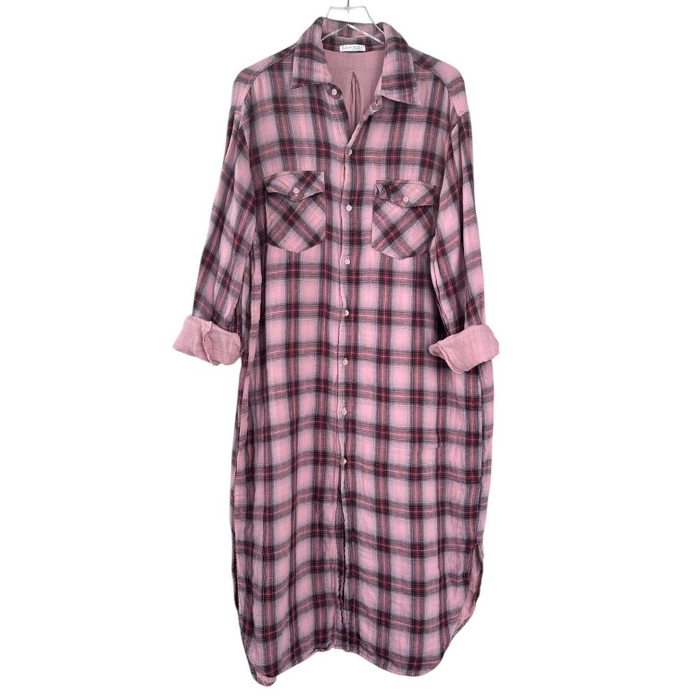 CP Shades x Free People Plaid Maxi Top Dress Size Medium